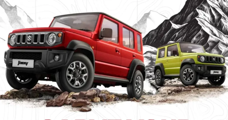 PERBEDAAN SUZUKI JIMNY 3 DAN 5 PINTU
