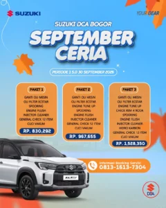 Promo September Servis Suzuki Bogor 2026 --